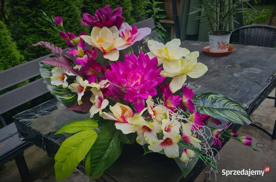 Stroik wiązanka na cmentarz małopolskie Gdów