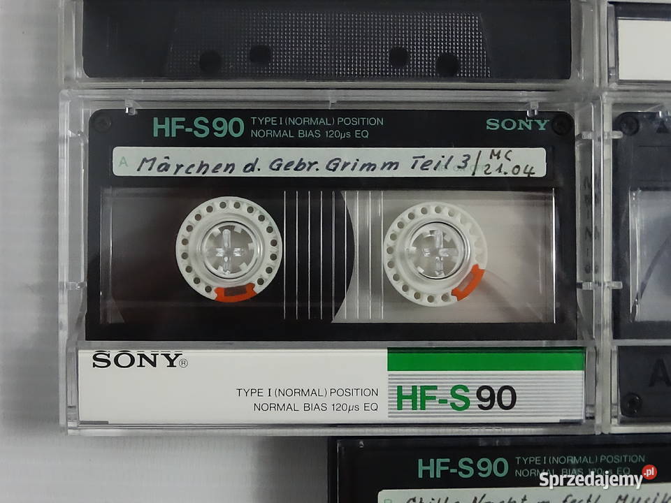 Srebrna gratka fanów analogu Zestaw kaset Sony lubelskie Biłgoraj