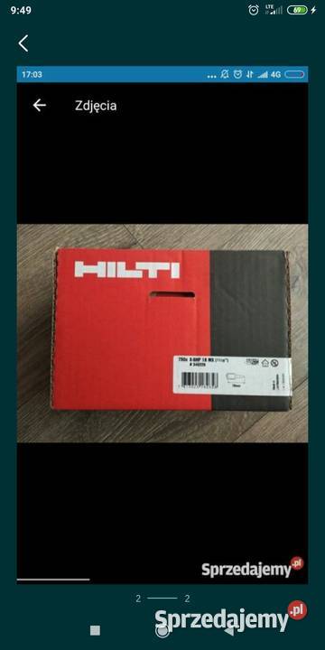 Gwoździe Hilti różne rodzaje Bolesławiec