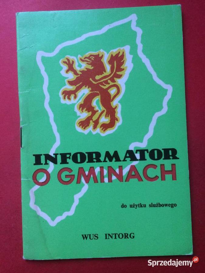 732 Informator O Gminach Województwo Szczecin sprzedam