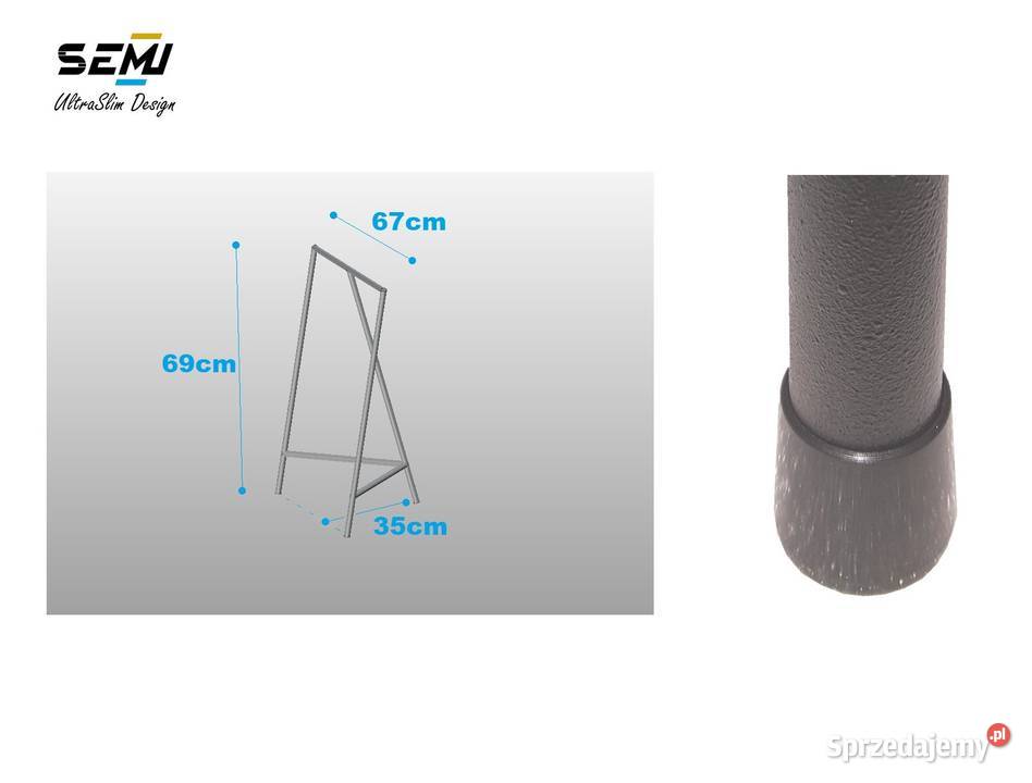 Nogi do stołu loft vintage blatu biurka Jeżowe