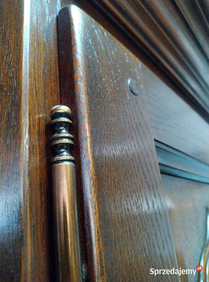 Solidna dębowa szafa 4drzwiowa lite drewno Białystok