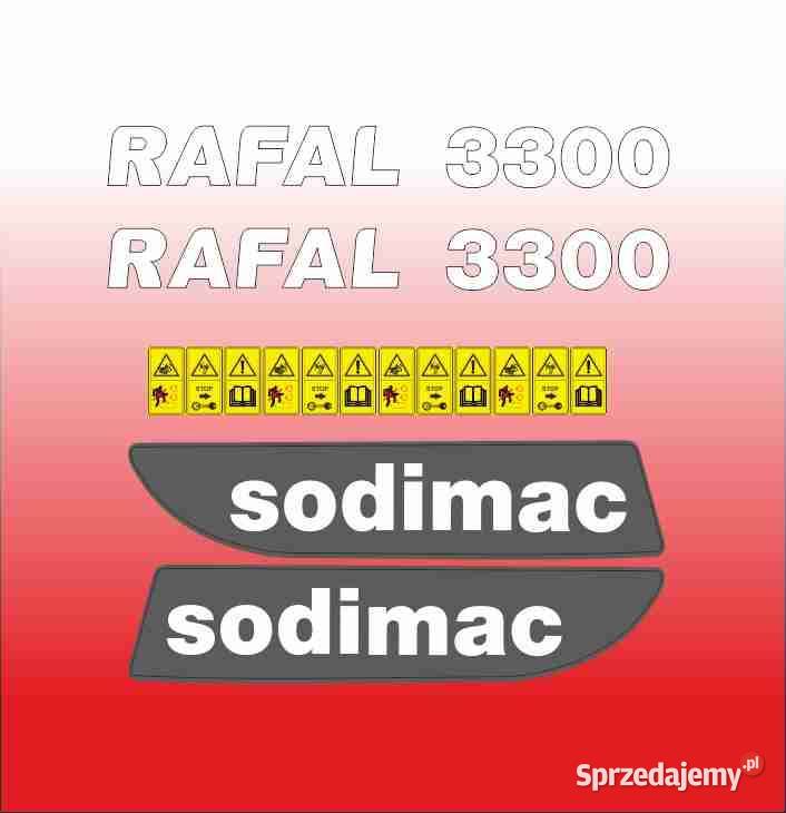Naklejki na sodimac rafal 3200 3300 3600 mocne i wielkopolskie Pleszew