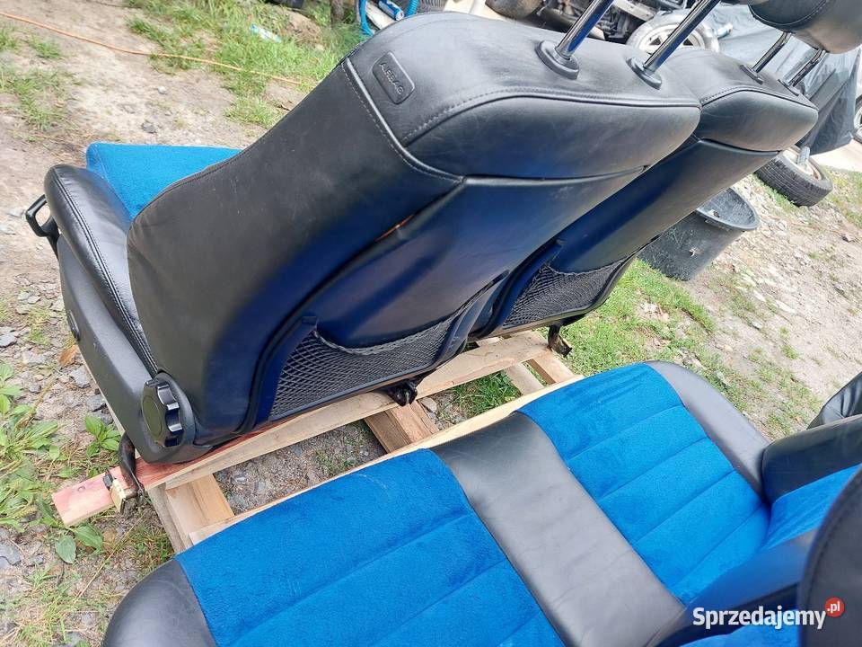 Fotele Siedzenia Audi S4 A4 B5 Sline Skóra Zwierzyniec