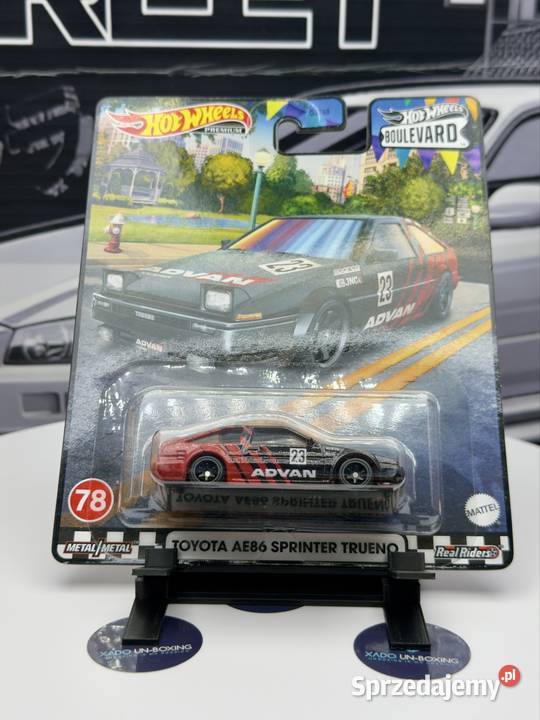 Hot Wheels Boulevard Toyota AE86 Sprinter Trueno Wrocław
