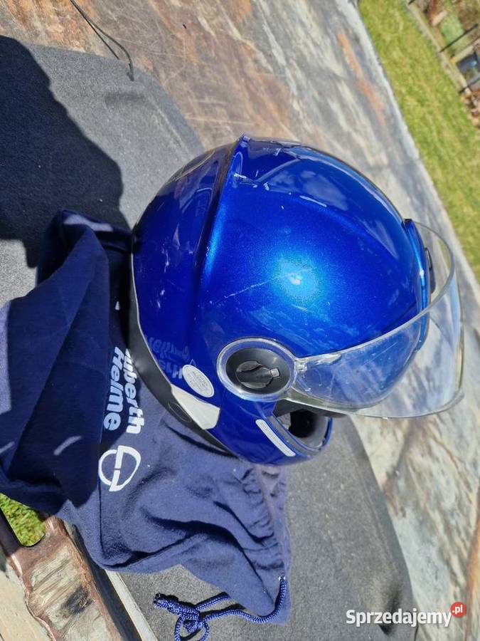 Schuberth Concept kask szczękowy niebieski ORG Kaski sprzedam