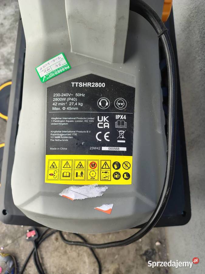 Rozdrabniacz do gałęzi MacAllister MQS28003 Zawiercie