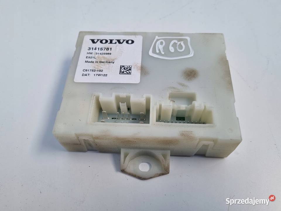 Volvo XC60 I STEROWNIK KLAPY BAGAŻNIKA Moduł Chełm