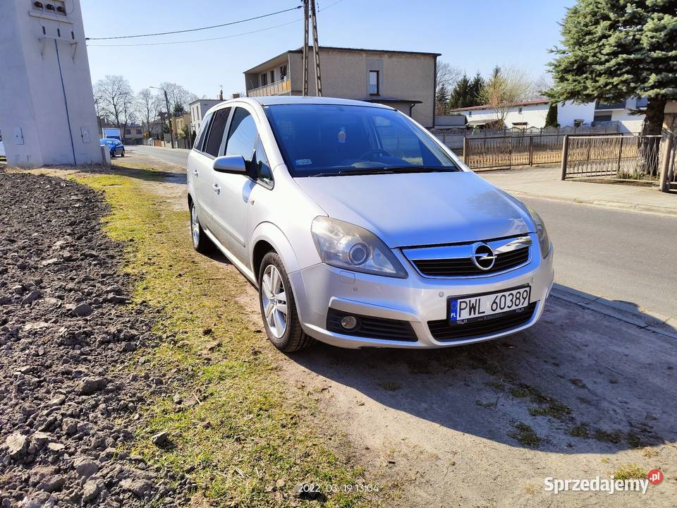 Opel Zafira b 19 CDTI 120 automat bogata wersja komputer pokładowy
