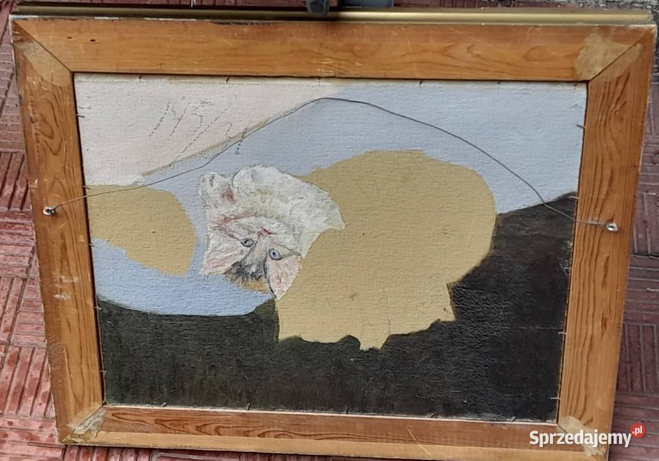 Polna droga obraz olejny sygnowany Iłża sprzedam