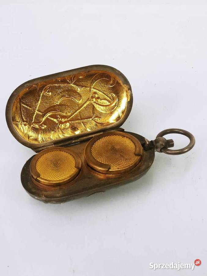 Pudełko na Monety Pozłacane Blanc secesja Nowa Sól