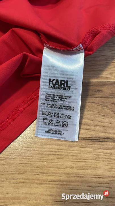 Koszulka Karl Lagerfeld 00 Bawełna Kraków
