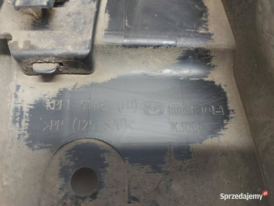 Mazda CX5 II Lift NAKŁADKA DOLNA BŁOTNIKA LEWY