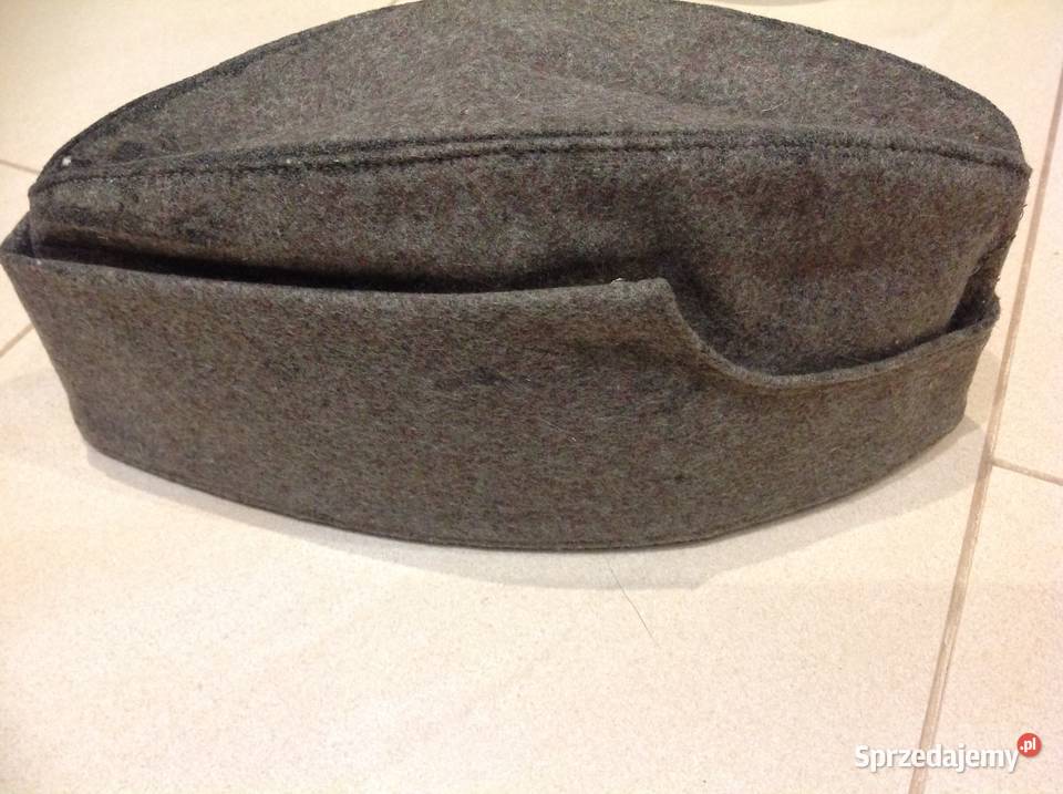 Stara Niemiecka Czapka Wojskowa Nowa Sól