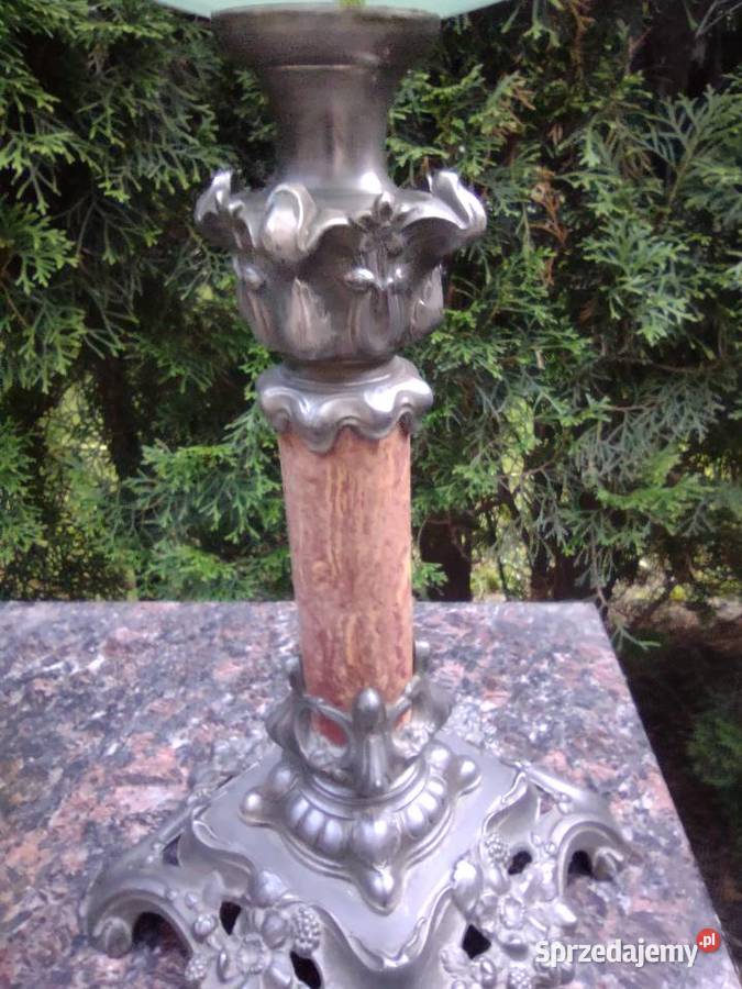 Antyk lampa naftowa Francja Depose Antyki Antyki, Sztuka, Kolekcje Gniezno