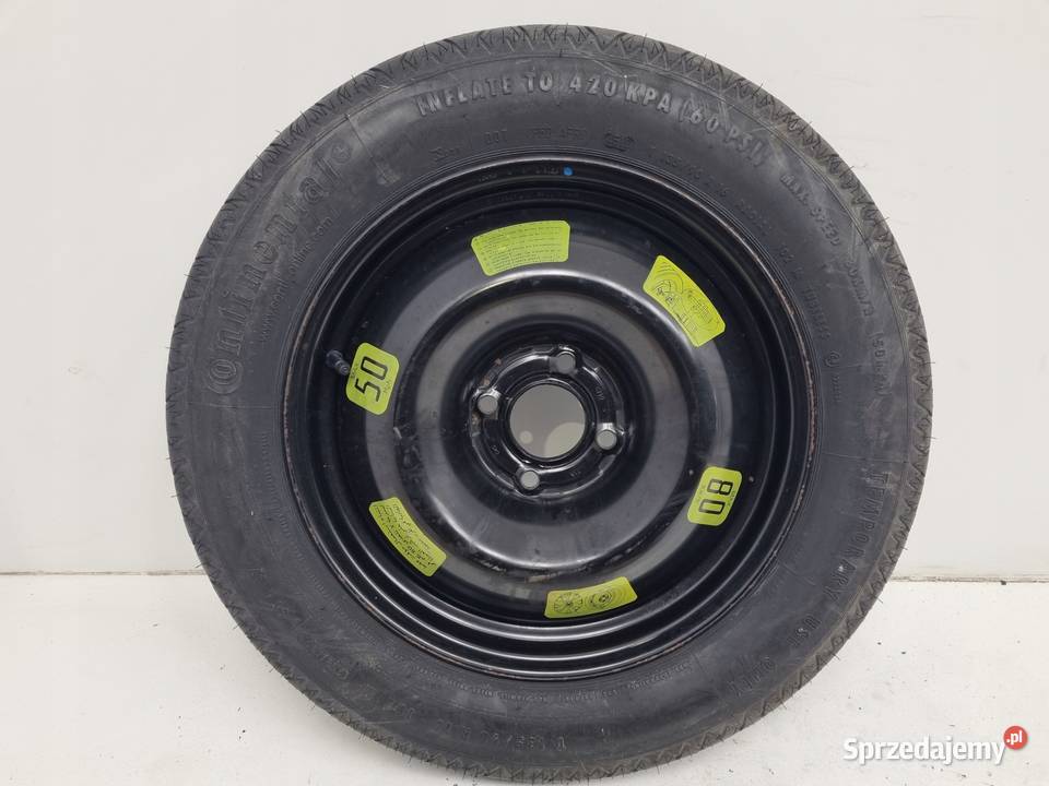 KOŁO DOJAZDOWE Peugeot 3008 5008 13590 R16 4x108 Samochodowe Chełm