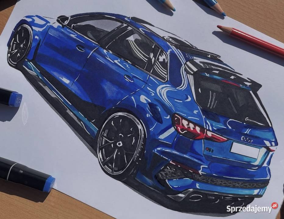 Rysunek samochodu Pozostałe Poznań