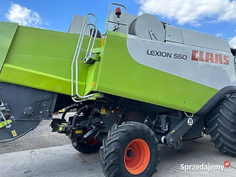 Kombajn zbożowy Claas Lexion 550 prod2006 Zbożowe Nowa Ruda