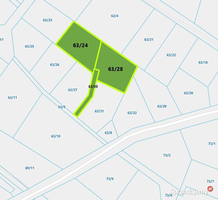 Działki budowlane na Mazurach Kotkowo gm Łukta woda