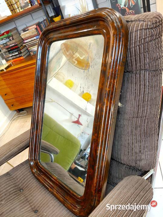Antyczne lustro Louis Philippe Francja 18301849 Antyki, Sztuka, Kolekcje wielkopolskie Kalisz