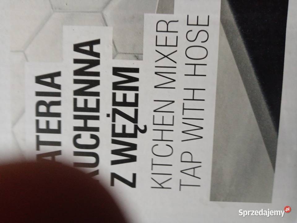 Bateria do kuchni z wężem Bucz