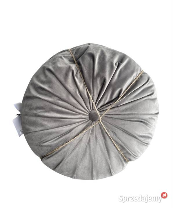 Poduszki Gala 2 sztuki 40 okrągłe szary Katowice