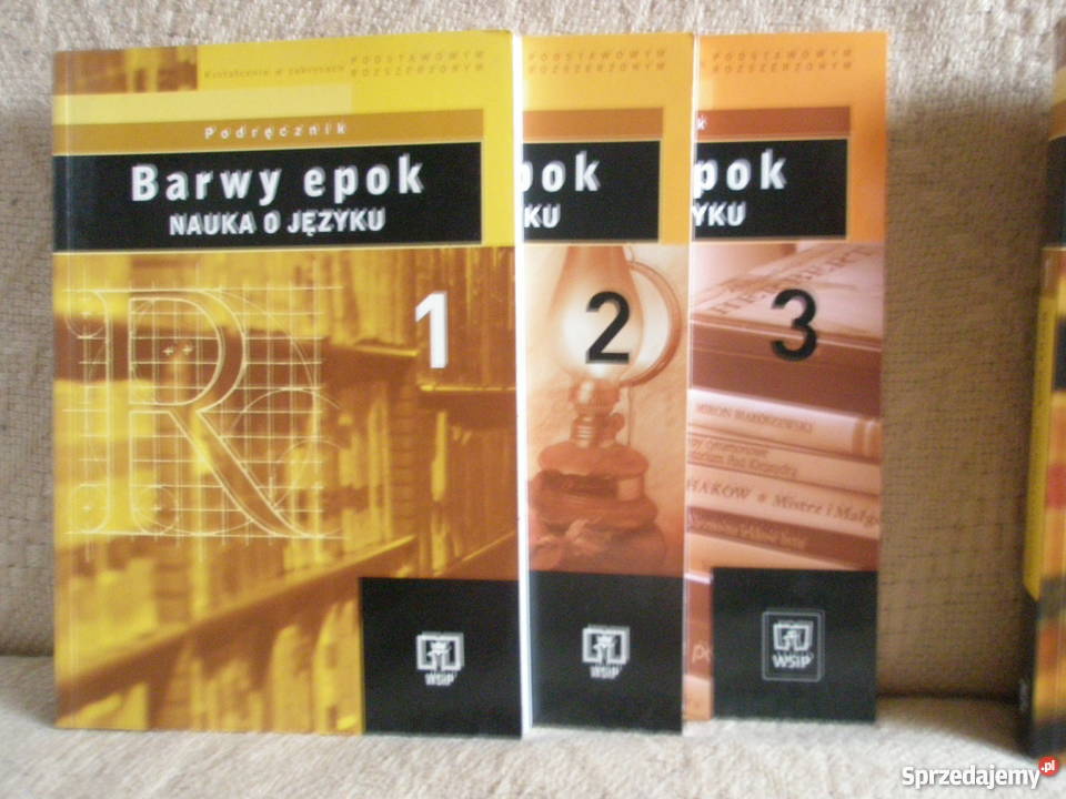 Barwy epok Kultura i literatura cz 1 WBobiński Ostrołęka sprzedam