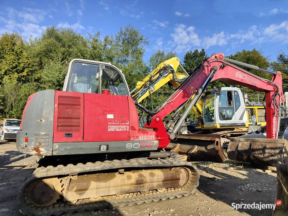 Koparka Gąsienicowa NEUSON 8002 RD 8 Ton Gąsiennice Tymowa sprzedam