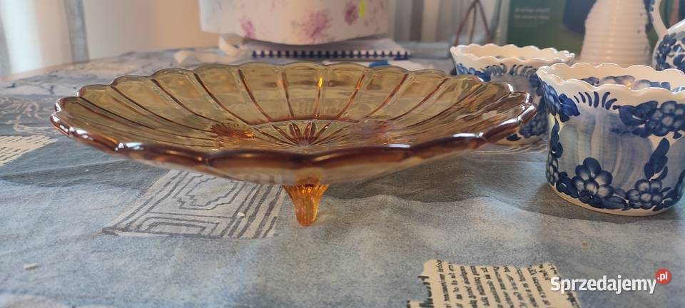 Piękna porcelana Fajans komplet nowa i Lalka PRL Warszawa