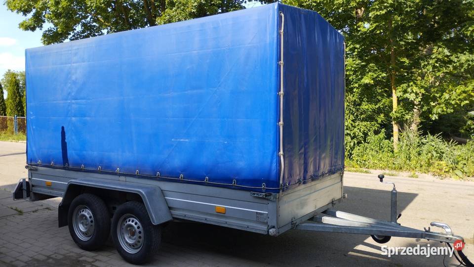 Rydwan dmc 750 przyczepka dwuosiowa towarowa Rydwan Giżycko