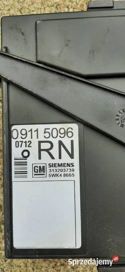 Zestaw startowy immobilizer Opel corsa C 10 Części zachodniopomorskie Szczecin sprzedam