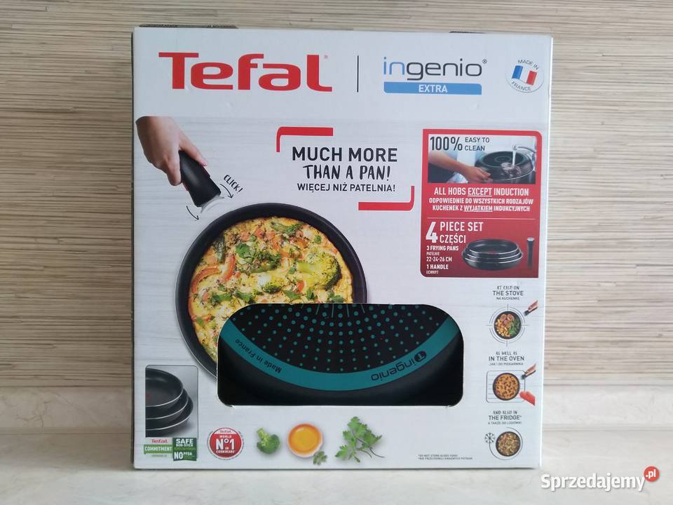 NAJTANIEJ Patelnia Tefal Ingenio 3 w 1 Patelnie Wyposażenie wnętrz Zabrze