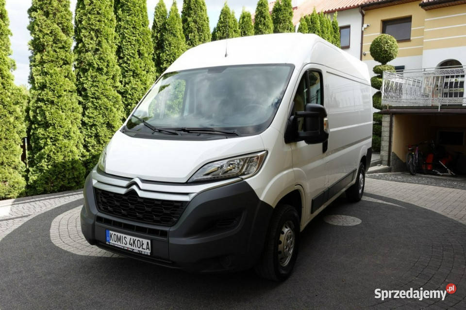 Citroen Jumper Klima Led Kamera Cofania 130 manualna Citroën Płońsk sprzedam