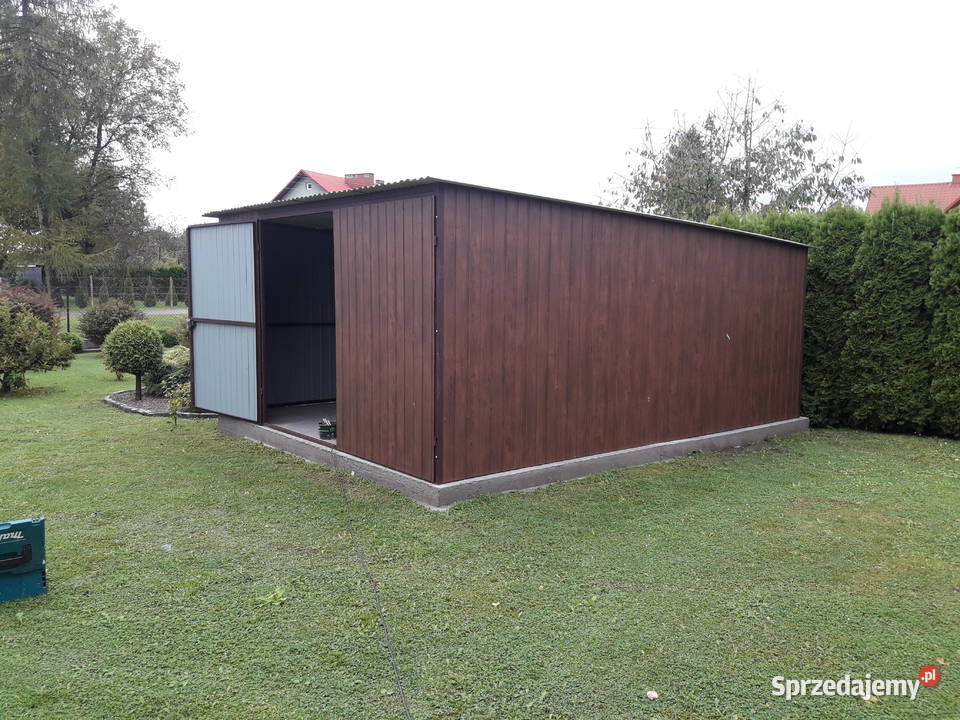 ZŁOTY DĄBORZECH Garaż Blaszany BlaszakGaraże 24m2 Bytom
