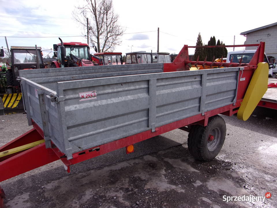 Rozrzutnik obornika 40 tony firmy IGAMET łódzkie Opoczno