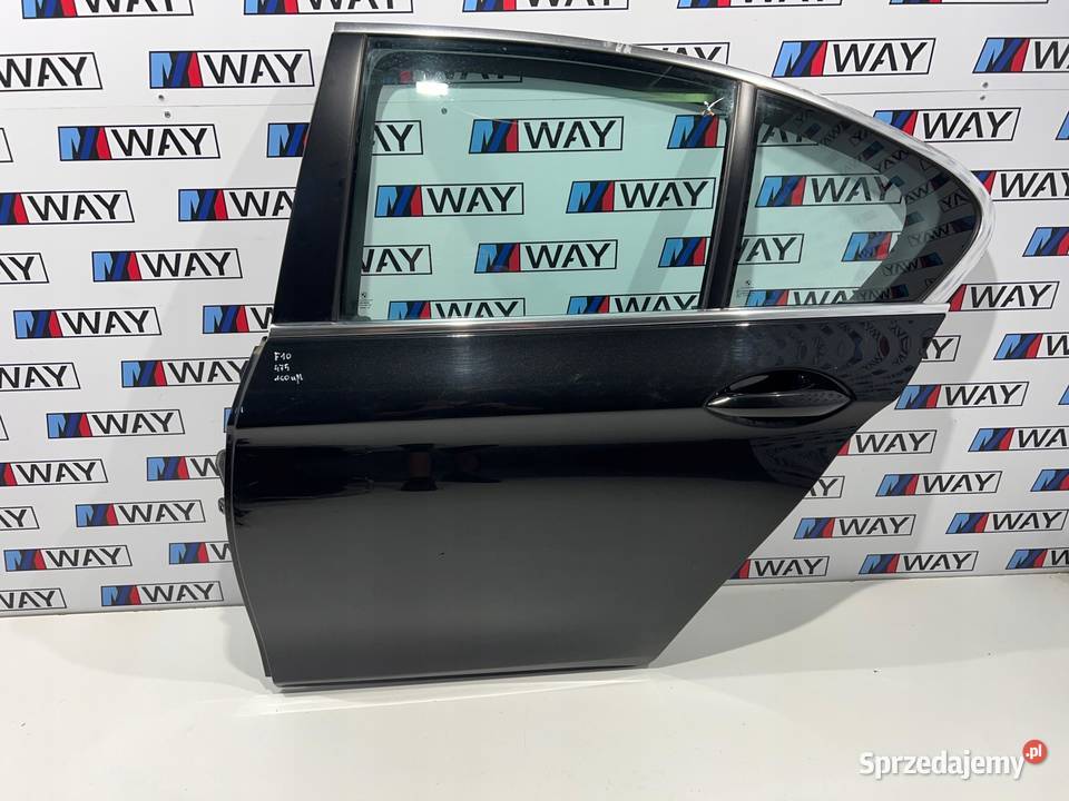 BMW 5 F10 DRZWI LEWY TYŁ LEWE TYLNE 475 BLACK dolnośląskie