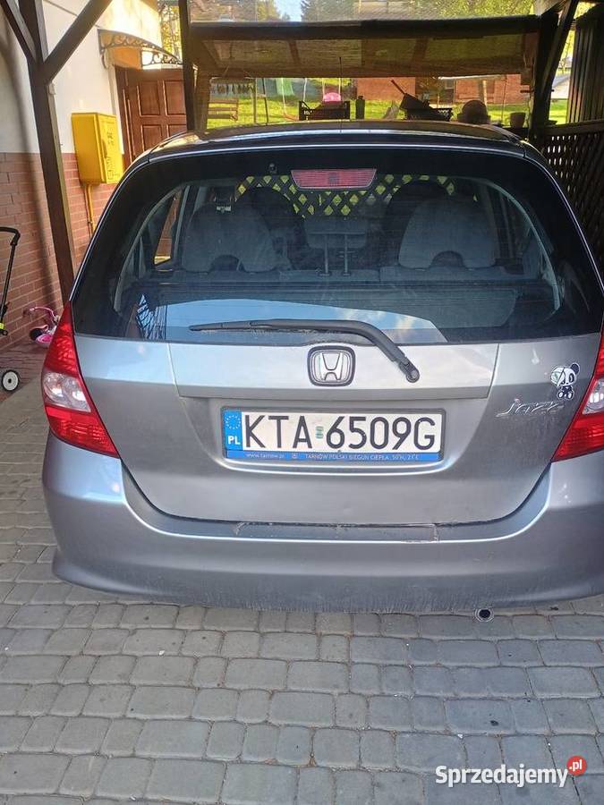Honda jazz manualna Motoryzacja małopolskie Jodłówka Tuchowska