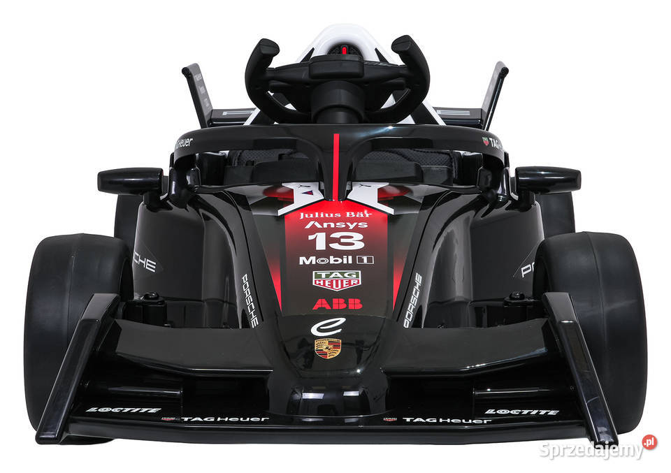 Pojazd Bolid Formuły E Porsche Czerwony 11.6kg Łopuszno