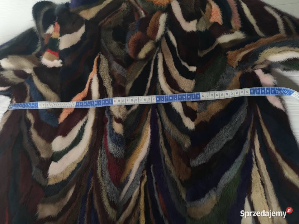 Futro naturalne z norek śląskie Kozy