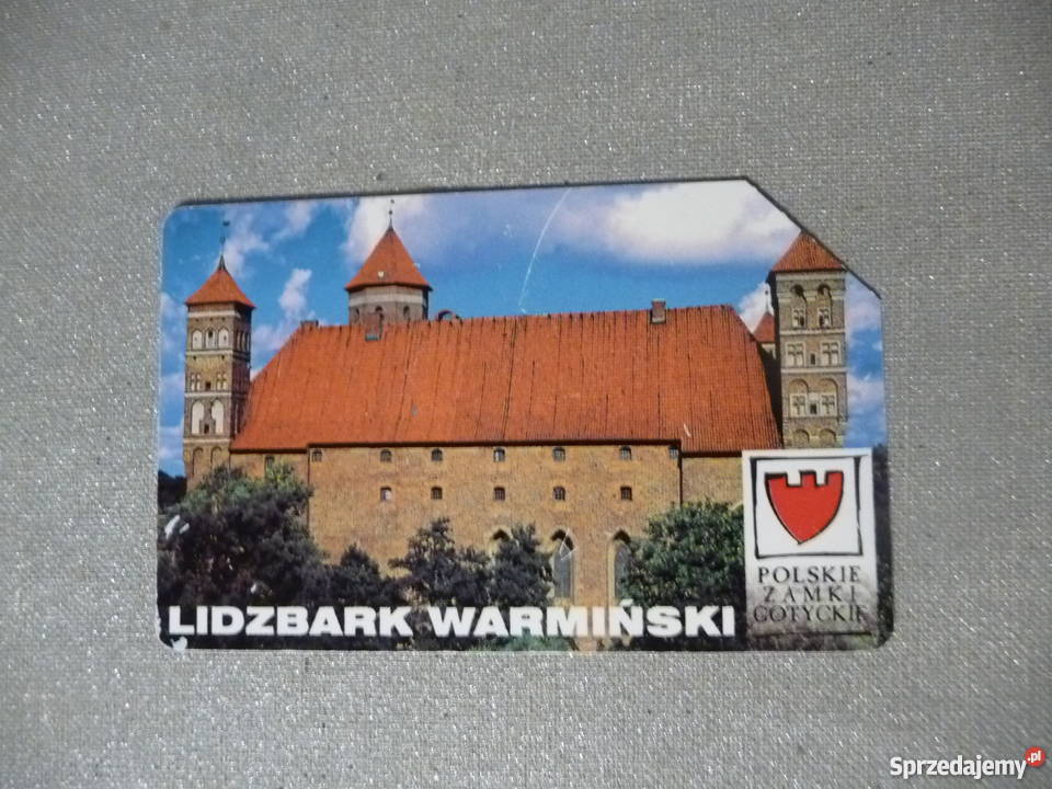 Polskie karty telefoniczne Zamki Gotyckie Warmii wielkopolskie Poznań sprzedam