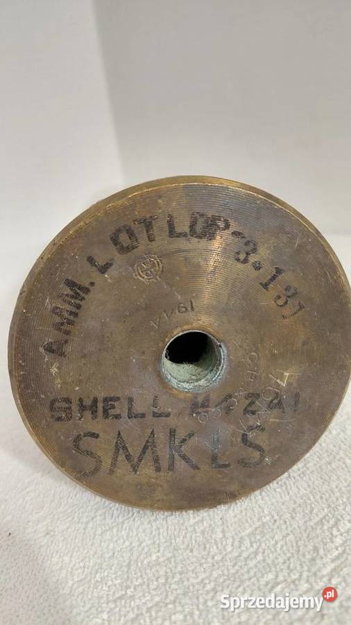 Łuska Artyleryjska 1944r II WŚ Krzykawa