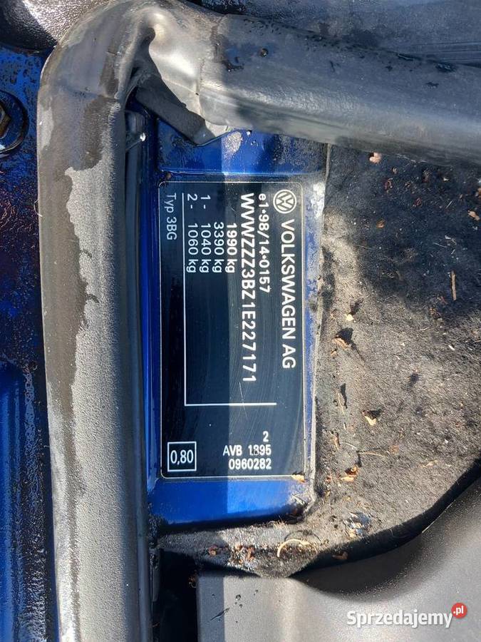 Volkswagen Passat B5 2001 19 TDI 101 Bielsko-Biała