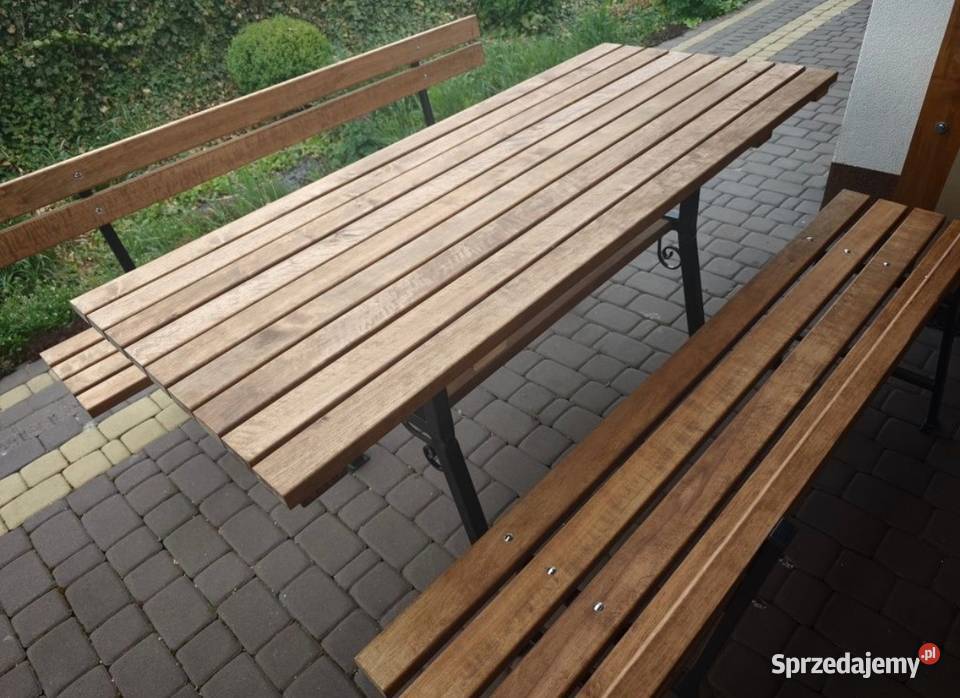 Zestaw mebli ogrodowych metal lubelskie Michów