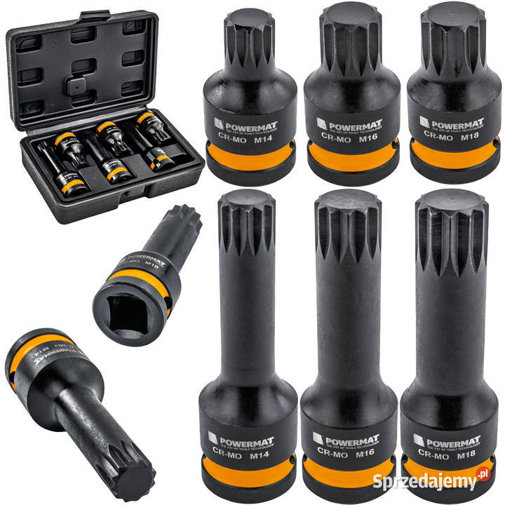 nasadki udarowe spline 12 crmo 6 PMZNU1418T