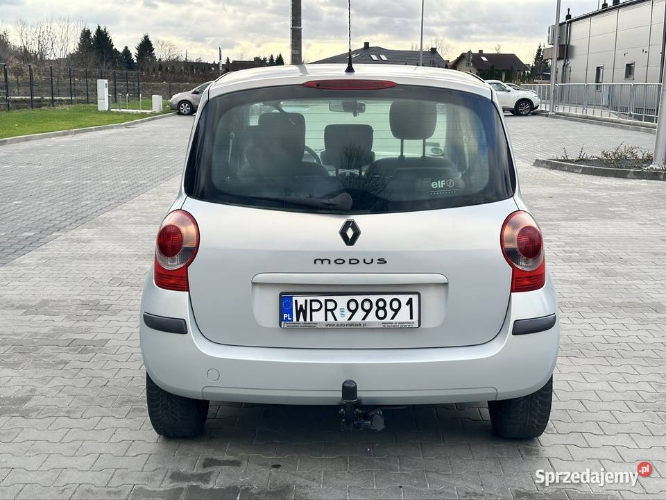 Renault Modus 16 16v benzynaNiski przebieg Warszawa