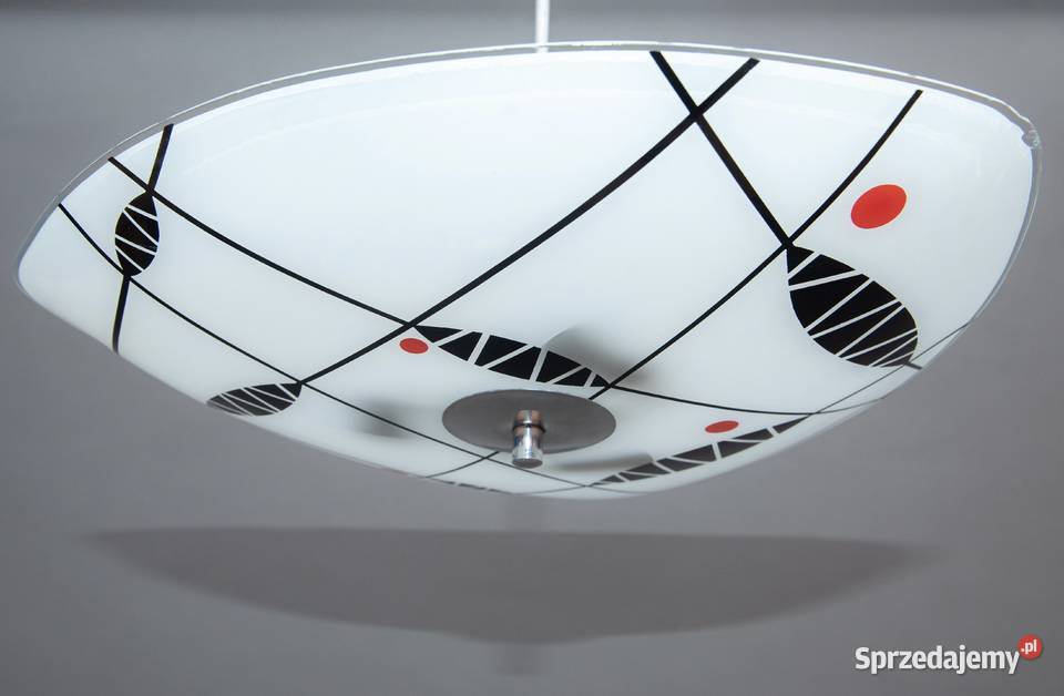 Lampa Look PopArt MidCentury Vintage PRL Napako Dąbrowa Górnicza