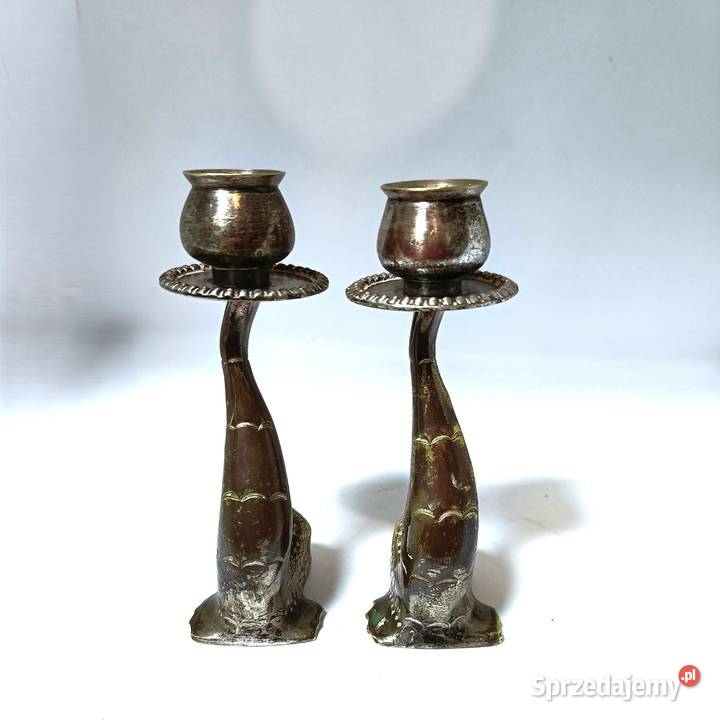 Mosiężneświeczniki ryby Szczytno