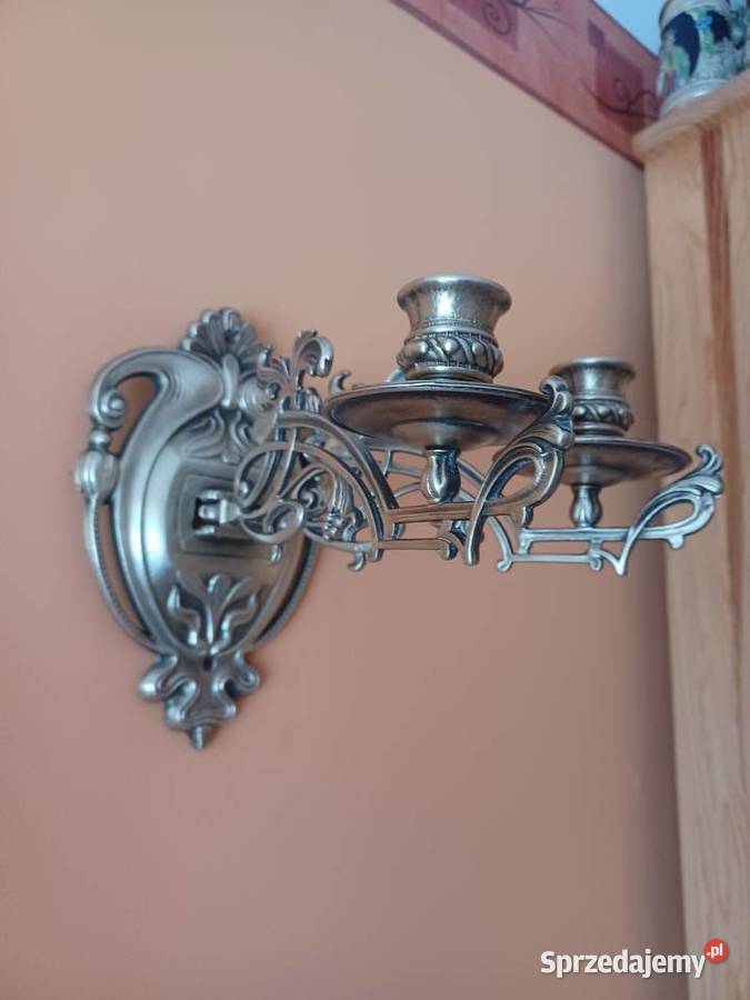 Mosiężny świecznik do pianina Poznań