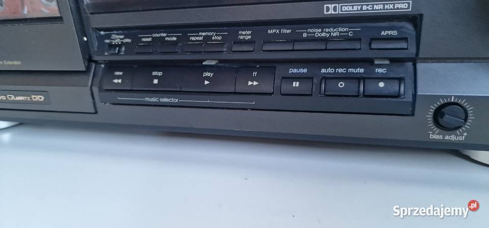 Magnetofon Technics RSB655 Casette deck Magnetofony Międzychód sprzedam