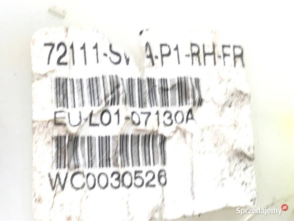 ZAMEK DRZWI PRAWY PRZÓD HONDA CRV III SUV sprzedam